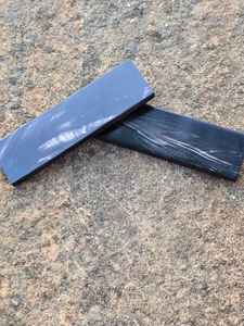 100% agua cuerno de búfalo cuchillo mango escamas ágata estilo Ángel colores variables a precios económicos - Product Image 4