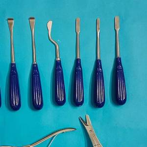 Juego de Instrumentos de Preservación para Rinoplastia, 13 Piezas, Instrumentos Quirúrgicos Ortopédicos de Acero Inoxidable, Kit Cosmético Manual Reutilizable - Product Image 2