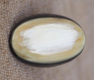 Anillo de cuerno de buey de búfalo ecológico natural, joyería de moda para niñas y mujeres, accesorio de collar cómodo y elegante de tradebit - Product Image 5