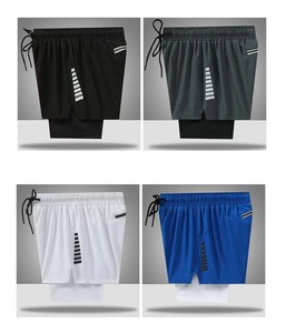 Baloncesto Correr Pantalones cortos de entrenamiento para hombre Gimnasio Entrenamiento Deportes Ligero Transpirable Secado rápido Pantalones cortos de malla a prueba de sudor - Product Image 4