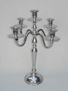 Bougeoir Premium Table Centre de Table Bougeoir Décoratif Nouveau Style Chaud Candélabre 5 Lite Candélabre Classique pour Mariage - Product Image 4