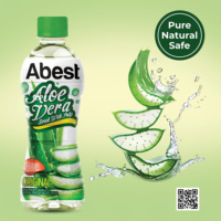 Jus d'aloe vera ABEST saveur pastèque 500ml bouteille PET Boisson Halal OEM ODM Usine Vietnam Fournisseur en gros