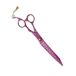 Ciseaux fantaisie pour salon de coiffure, en acier inoxydable, revêtement papier, ciseaux de coupe de cheveux pour barbier avec silencieux - Product Image 3