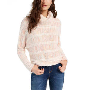 Maglione Casual a Collo Alto per Ragazzi American Rag, Traspirante, Arancione con Logo Frontale, Taglia M, Invernale, Lavorato a Maglia, Stampa, Lunghezza Corta - Product Image 1