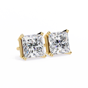 18K Gold <b>Beautiful</b> <b>Earring</b> with Lab-Grown Diamond Premium Diamond <b>Earrings</b> - Product Image 5