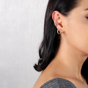 Artisanat 11mm Cartilage Boucle D'oreille Turc Artisanat Femmes Plaine Multiple En Gros 925 Bijoux En Argent Sterling - Product Image 3