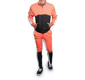 Custom Mens Zipper Track Suit Sets Training Fitness Sports Sweatpants and <b>Hoodie</b> Two Piece Set Tracksuit for Men With New Design - Product Image 1