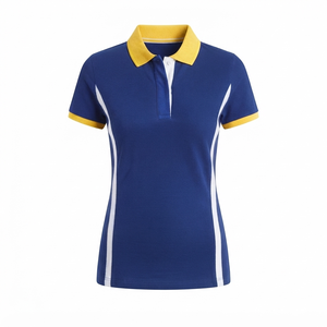 Camisetas Polo para Mujer Transpirables a Precio Razonable, de Primera Calidad, Manga Corta, Tejido de Punto, Estilo Urbano, Logotipo Personalizado - Product Image 6