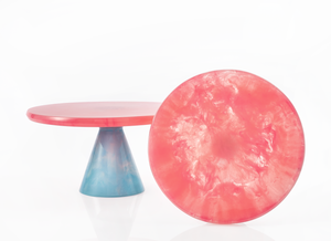 Prix de support de dessert de gâteau de mariage de résine époxyde de luxe du fabricant indien-outil de gâteau de la meilleure qualité des artisans royaux - Product Image 5