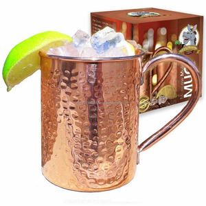Nouvelle tasse en cuivre nouvelle tasse de mule de Moscou pour hôtel et restaurant nouvelle tasse de bière en cuivre pour cadeau personnalisé - Product Image 4