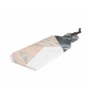 Tabla de cortar de forma rectangular de mármol resistente con mármol decorativo para uso doméstico y embalaje - Product Image 3