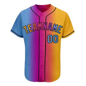 Maillot de softball Maillots de baseball Derniers nouveaux designs personnalisés Broderie Logo Plus Size Maillot de sport élégant régulier. - Product Image 6