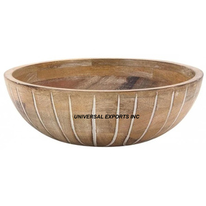 Natural Finished <b>Wooden</b> <b>Salad</b> <b>Bowl</b> Premium Quality Handmade Serving <b>Bowl</b> Classic Stylish Wholesale <b>Wooden</b> Chocolate <b>Bowl</b> - Product Image 2