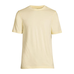 Ringer Camisetas Algodón/Poliéster Camiseta a rayas para hombres Pedido OEM Algodón orgánico Jersey hilado en anillo Cuello redondo, Ringer Camisetas - Product Image 5