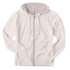 Sudadera con Capucha Unisex de Felpa de Polialgodón con Cierre de Cremallera BELLA+CANVAS - Product Image 2