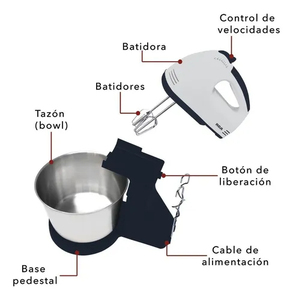 Batidora de Pedestal Rca 2 en 1 Rc-67ss Color Gris - Product Image 3