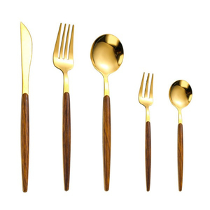 Design personnalisé de l'usine direct de l'Inde Couverts de restaurant Couverts en acier inoxydable avec multicolore pour l'utilisation de la vaisselle de mariage - Product Image 4