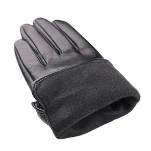 Guantes de cuero hechos a mano de primera calidad de tacto suave con diseño moderno y elegante - Product Image 2