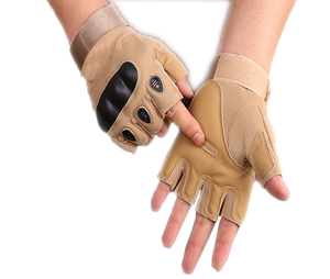 Guantes de entrenamiento de neopreno transpirable de medio dedo con logotipo personalizado guantes de fitness de cuero ajustables para hombres y mujeres peso - Product Image 4