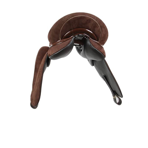 Sillín de caballo sintético Premium para principiantes y niños, fácil mantenimiento, asiento seguro, construcción duradera para entrenamiento - Product Image 2