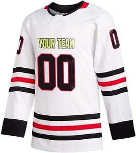 Jersey de hockey sobre hielo de equipo deportivo hecho a medida de alta calidad con logotipo Ropa de hockey sobre hielo personalizable - Product Image 2