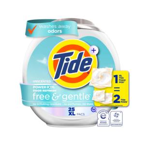 Cápsulas de Detergente para Ropa Tide Hygienic Clean Heavy 10x Duty Power PODS, Aroma Meadow, 41 Unidades, para Suciedad Visible e Invisible - Product Image 5