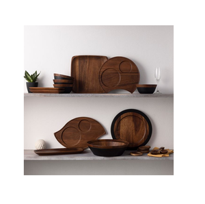 Juego de cena de madera y pulido para fiestas de boda y utensilios de cocina y restaurantes Artículo de decoración de mesa - Product Image 2