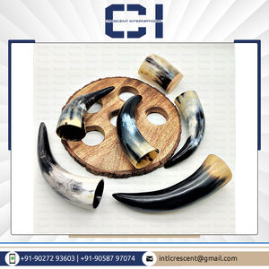 Tasse à corne à boire Viking en verre fabriqué à la main du fabricant Tankard Artisanat naturel poli d'Inde - Product Image 6