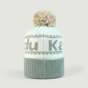 Nouveau femmes rétro 100% laine hiver en peluche pull bonnet chapeaux conception de contraste coloré avec Super remise - Product Image 2
