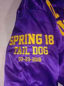 Vestes universitaires en satin B2B 2026, vestes bomber en satin Omega Psi Phi Zeta Beta Sigma Rho Epsilon Gamma Omega Chi Eta Delta - Product Image 3