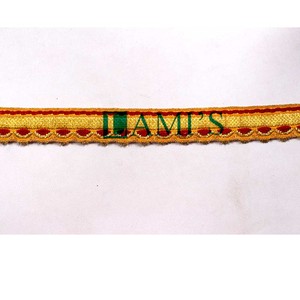 Venta al por mayor de trenzas de oro personalizadas hechas a mano trenzas francesas para zapatos y uniformes ceremoniales - Product Image 4