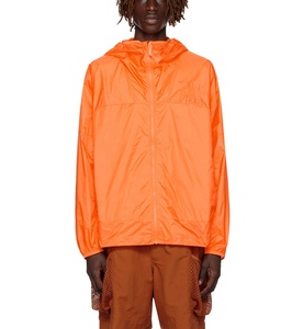 Chaqueta ligera informal con cremallera para hombre, chaqueta cortavientos para verano, chaqueta de nailon de tela tejida de bloque de Color con forro de malla personalizado - Product Image 1