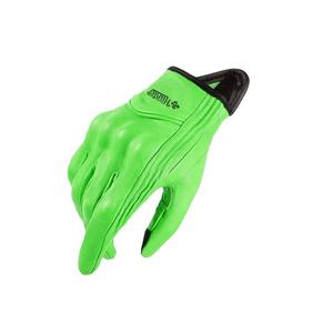 Guantes de carreras de cuero deportivos de dedo completo con logotipo personalizado de alta calidad guantes impermeables de fibra de carbono para motocicleta con pantalla táctil - Product Image 3