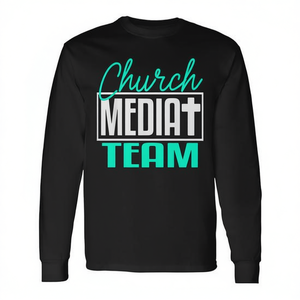 Maglietta a maniche lunghe per la squadra media della chiesa - Categoria promozionale - Product Image 2