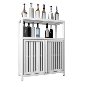 ตู้เก็บของไม้ไผ่ขนาดใหญ่สำหรับห้องนั่งเล่นมีชั้นวาง - Product Image 2