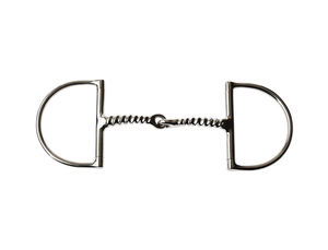 Veterinary Stainless Steel Corkscrew Mouth Full Cheek Snaffle Bit Polished Smooth Mouthpiece All Horse Mouth Bits Are Available - Product Image 6