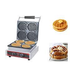 Nueva máquina de gofres WM44 circular de 4 pulgadas comercial de calidad superior profesional directo del fabricante al por mayor - Product Image 5