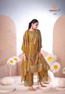 Venta al por mayor Premium Modal Material descarga impreso trabajo hecho a mano vestido catálogo completo indio pakistaní fiesta desgaste Salwar Kameez - Product Image 5