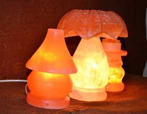 Lámparas con forma de paraguas de sal del Himalaya en tamaños personalizados, lámparas de sal de alta calidad, lámparas de sal del Himalaya de Pakistán - Product Image 2