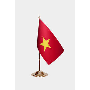Drapeaux de bureau du Vietnam avec techniques d'impression numérique pour les graphismes - Product Image 2