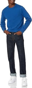 Autumn and Winter Men's Cotton Plus Size Loose <b>Long</b> Sleeved Top 320 Grams O Neck Hoodies & <b>Sweatshirt</b> - Product Image 2