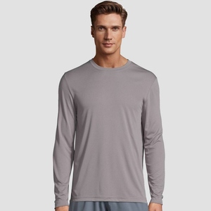 Camiseta deportiva de manga corta elástica de alta calidad para hombre, camiseta de compresión de gimnasio de secado rápido, camiseta personalizada con logotipo OEM - Product Image 4