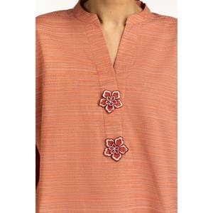 ชุดลำลองสำหรับผู้หญิง รุ่น IPST-55294 ชุดสองชิ้นผ้าเครปสำหรับฤดูใบไม้ผลิ/ฤดูร้อน ไซส์ XS/XS เสื้อครอป - Product Image 4