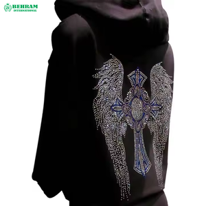 Sweat à capuche zippé streetwear personnalisé unisexe, coupe classique vintage, molleton 100% coton épais / tissu éponge français, séchage rapide, respirant - Product Image 5