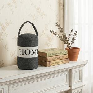 Tope de puerta decorativo multifuncional de tela suave y segura, estilo Shabby Chic, diseño de transportador a prueba de viento para dormitorio y sala de estar - Product Image 5