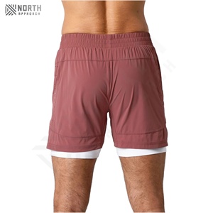 Pantalones Cortos Deportivos para Hombre, Pantalones Cortos de Compresión para Ciclismo, Pantalones Cortos Deportivos Personalizados al por Mayor, Ropa Deportiva para Gimnasio - Product Image 2