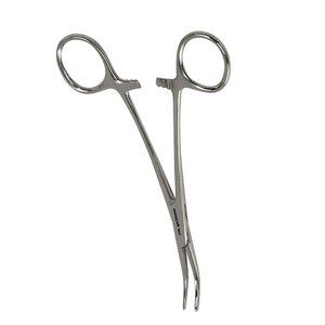 Pinzas Kelly Curvas de Precisión, Acero Inoxidable Plateado, Pinzas de Bloqueo Manual, Certificación CE Clase II para Uso Médico y Dental - Product Image 6