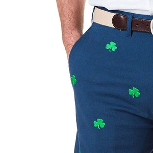 Pantalones cortos bordados ajustados para hombre, ropa de verano, el mejor precio, venta al por mayor - Product Image 6