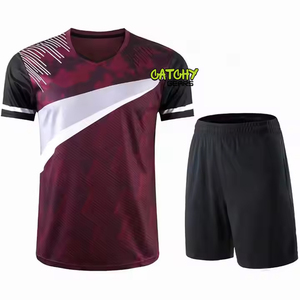 Uniforme de vêtements de sport confortables maillot de badminton vêtements de tennis de table uniforme uniformes d'équipe de tennis pour hommes - Product Image 3