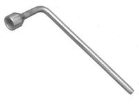Clé à écrous en L / Clé à molette / Clé à douille métrique en acier au carbone de qualité industrielle robuste avec déport de 90° pour voitures et camions